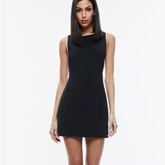 Alice and Olivia Edris Sleeveless Mini Dress - Picture 1 of 8